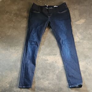 Seraphine Maternity Skinny Jeans Women's Dark Blue Demin Size US8